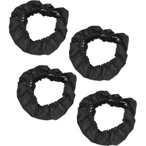 غطاء عجلة عربة الأطفال Zerodis، 4 قطع غطاء واقي للكرسي المتحرك مقاوم للغبار لعربة الأطفال (كبير) in Kuwait