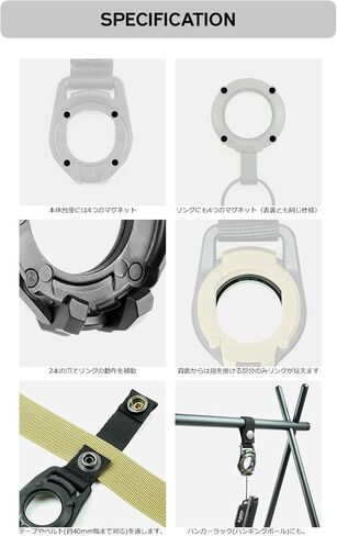 Gravity Quad MAG. Webbing Loop Ring ver in Saudi Arabia