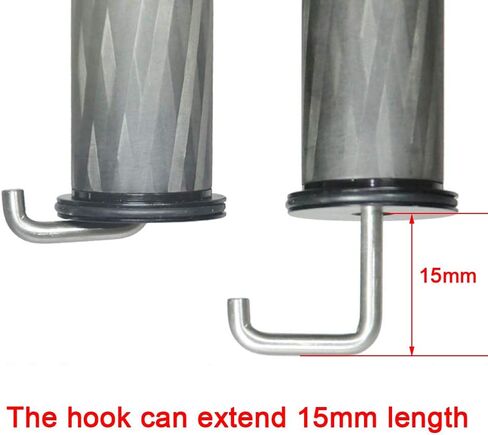 خطاف تعليق من FOTOBETTER TH01 عمود وزن عمود عمود عمود عمود حامل رملي مع خيط تثبيت نابض 0.95 سم متوافق مع Gitzo LEOFOTO SIRUI BENRO FOTOPRO ثلاثي القوائم in Kuwait