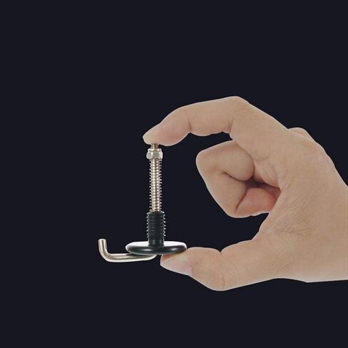 خطاف تعليق من FOTOBETTER TH01 عمود وزن عمود عمود عمود عمود حامل رملي مع خيط تثبيت نابض 0.95 سم متوافق مع Gitzo LEOFOTO SIRUI BENRO FOTOPRO ثلاثي القوائم in Kuwait