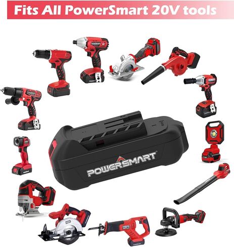 بور سمارت منشار دائري لاسلكي 20 فولت 5-1/2 انش مع بطارية 1.5Ah وشاحن سريع، 3800 دورة في الدقيقة، اقصى عمق قطع 1-7/16 انش (45 درجة)، 1-5/8 انش (90 درجة) in Kuwait