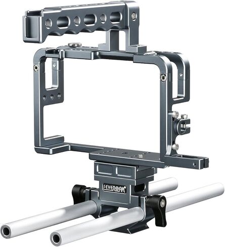 SevenOak SK-GHC20 Aluminum Cage and Top Handle, Shoe Mount, 15mm Rods in Kuwait