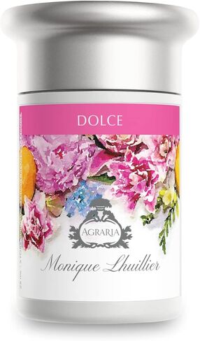 عبوة إعادة تعبئة عطر المنزل من Aera Monique Lhuillier Dolce - روائح الليتشي والفاوانيا - تعمل مع موزع الروائح Aera in Kuwait