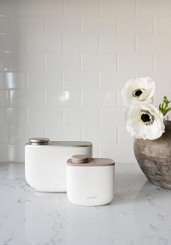 عبوة إعادة تعبئة عطر المنزل من Aera Monique Lhuillier Dolce - روائح الليتشي والفاوانيا - تعمل مع موزع الروائح Aera in Kuwait