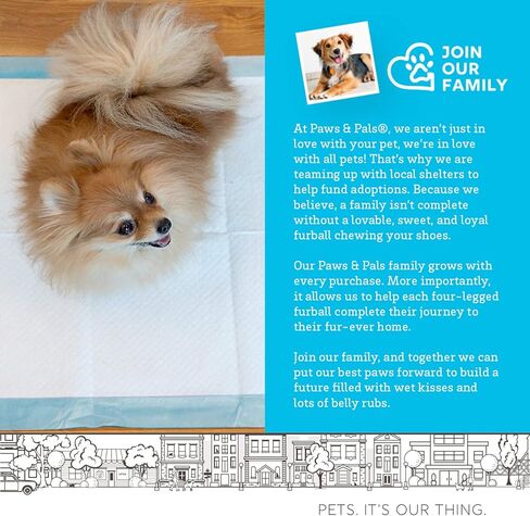 Puppy Pads Dog Pee Pad for Potty Training Dogs & Cats 22 x 22"- 100-Count Large in Kuwait