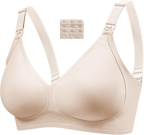Nursing Bras for Breastfeeding Bras for Women Jelly Strip Support Maternity Bras for Pregnancy Comfortable Bralettes in Kuwait