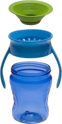 Wow Cup for Baby 360 Trainer Sippy Cup, Blue, 7 oz / 207 ml in Saudi Arabia