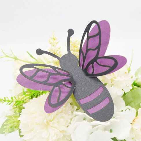 Happyyami 12pcs 3D النحل ملصقات الكرتون الحيوانات ملصقات الحائط جدار الفن ديكور العسل النحل يتمسك جدارية الشارات للأطفال طفل الحضانة الفصول الدراسية جدار نافذة الديكور الذهبي in Kuwait