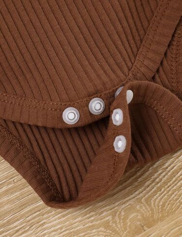 Crazyme Newborn Baby Girl Clothes My First Thanksgiving Outfits Toddler Girl Long Sleeve Ruffle Romper Pants Set in Saudi Arabia