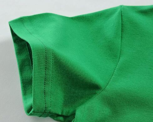 Toddler Boy Girl St Patricks Day T-Shirts Toddler Shamrock Clover Green Short Sleeve Tee Tops for Kids 2-10 Years in Saudi Arabia