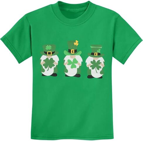 Toddler Boy Girl St Patricks Day T-Shirts Toddler Shamrock Clover Green Short Sleeve Tee Tops for Kids 2-10 Years in Saudi Arabia