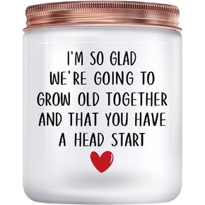 هدايا عيد ميلاد سعيد لها، هدايا عيد ميلاد للزوجة من الزوج، هدايا عيد ميلاد لصديقتها من صديقها، هدايا عيد ميلاد مضحكة لأفضل صديق للنساء - شموع معطرة باللافندر in Kuwait