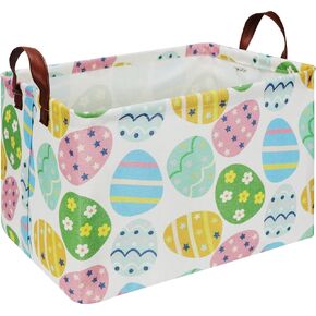 Rectangle Storage Basket with Handles for Kids,Cute Organizer Toy Bin,Gift Basket for Boys and Girls,Room Decor(Cowgirl) in Kuwait