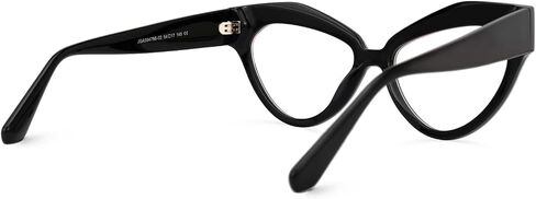 VOOGLAM Oversize Cat Eye Blue Light Blocking Glasses for Women Anti UV Eyestrain Eyewear Adida in Saudi Arabia