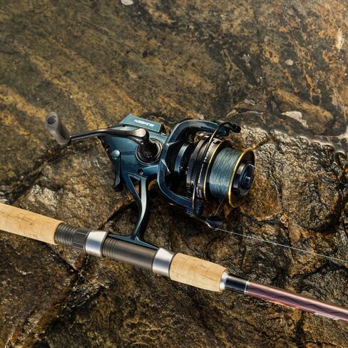 Mifine Bunsen Spining Reel with Bite Alarm - 20Lbs Max Drag 6+1BB 4.7:1 6000/7000 Fishing reels for Saltwater Freshwater - Supre Precision Drag System in Kuwait