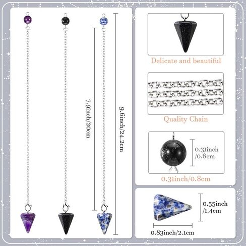 Queekay 3 Pieces Small Crystal Shelf Display Black Butterfly Magical Boho Hand Stars Shelf Witch Stuff Wooden Moon Phases Crystal Holder Stand with 3 Pieces Crystals Stone in Saudi Arabia