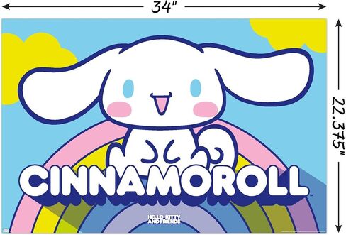 Trends International Hello Kitty - Cinnamoroll Wall Poster in Saudi Arabia