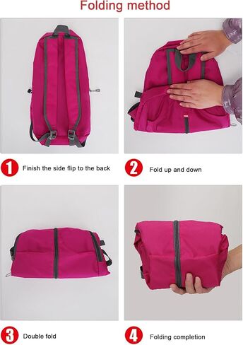 Ultra Lightweight Backpack Waterproofing Hiking Daypack Foldable Travel Bag Camping Outdoor for Women Men in Saudi Arabia