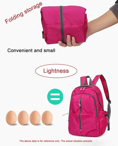 Ultra Lightweight Backpack Waterproofing Hiking Daypack Foldable Travel Bag Camping Outdoor for Women Men in Saudi Arabia