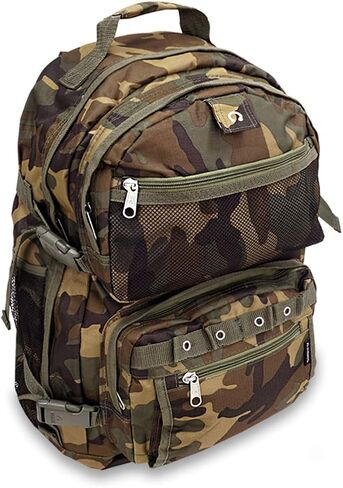 Everest Oversize Woodland Camo Backpack, Camouflage, One Size,C3045R-CAMO in Saudi Arabia