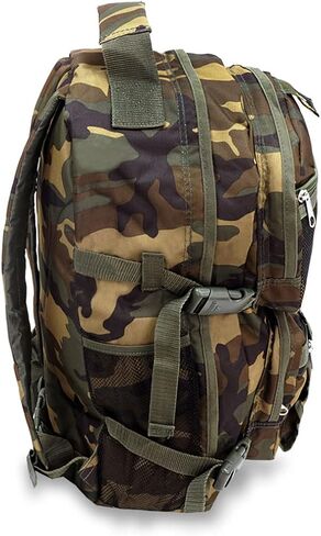 Everest Oversize Woodland Camo Backpack, Camouflage, One Size,C3045R-CAMO in Saudi Arabia