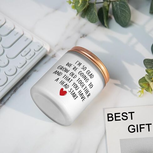 هدايا عيد ميلاد سعيد لها، هدايا عيد ميلاد للزوجة من الزوج، هدايا عيد ميلاد لصديقتها من صديقها، هدايا عيد ميلاد مضحكة لأفضل صديق للنساء - شموع معطرة باللافندر in Kuwait