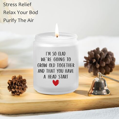 هدايا عيد ميلاد سعيد لها، هدايا عيد ميلاد للزوجة من الزوج، هدايا عيد ميلاد لصديقتها من صديقها، هدايا عيد ميلاد مضحكة لأفضل صديق للنساء - شموع معطرة باللافندر in Kuwait