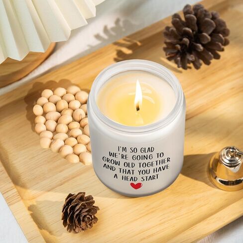 هدايا عيد ميلاد سعيد لها، هدايا عيد ميلاد للزوجة من الزوج، هدايا عيد ميلاد لصديقتها من صديقها، هدايا عيد ميلاد مضحكة لأفضل صديق للنساء - شموع معطرة باللافندر in Kuwait