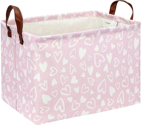 Rectangle Storage Basket with Handles for Kids,Cute Organizer Toy Bin,Gift Basket for Boys and Girls,Room Decor(Fluttering Butterfly) in Saudi Arabia