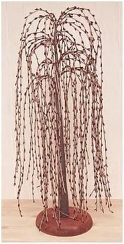 CWI Gifts Weeping Willow Tree, 24-Inch, Burgundy in Saudi Arabia