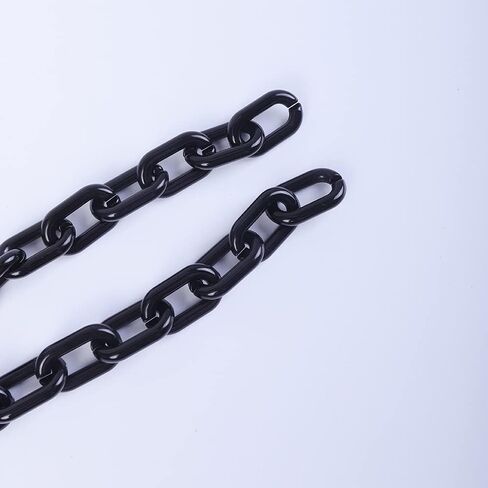 Long Acrylic Chunky Necklace for Women Cute Link Paperclip Chain Collar Necklace for Women Gifts in Kuwait