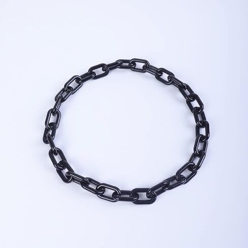 Long Acrylic Chunky Necklace for Women Cute Link Paperclip Chain Collar Necklace for Women Gifts in Kuwait