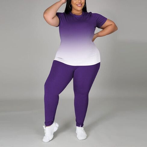 PINSV Plus Size Outfits For Women 2 Piece Sets 1x-5x in Kuwait