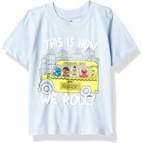 Sesame Street Boys' Short Sleeve T-Shirt Shirt