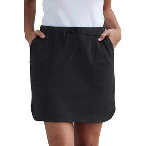 Fair Indigo Women's Organic All-Cotton Mini Skirt