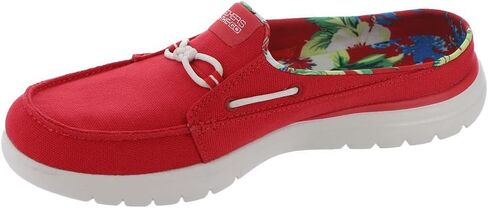 حذاء القارب النسائي من Skechers Flex Canvas Mule in Kuwait