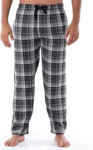 IZOD mens Heather Flannel Sleep Pant in Kuwait