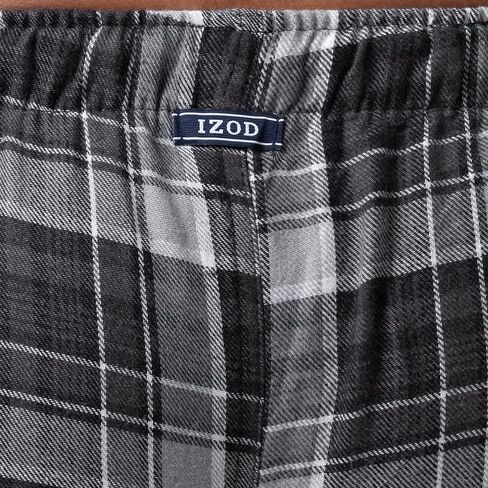 IZOD mens Heather Flannel Sleep Pant in Kuwait