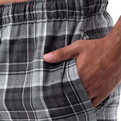 IZOD mens Heather Flannel Sleep Pant in Kuwait