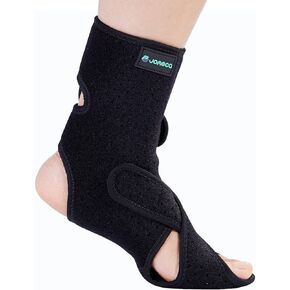JOMECA Drop Foot Brace with Arch Support, Medical Grade Adjustable AFO & Foot Orthosis Brace for Walking, Relieve the Instability of Lower Limbs by MS, TBI, Stroke, Cerebral Palsy, Fracture (Left, Medium) in Kuwait