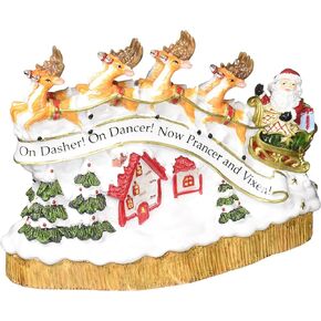 Fitz and Floyd Holiday Christmas Musical, Standard, Multicolored