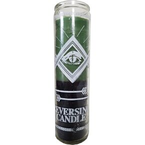Staci19 Reversing (Double Action) Green/Black 2-Color Candle in Saudi Arabia