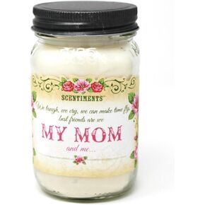 Scentiments Happy Birthday Cake Bake Scented Soy Candle - Great for Mom, Monther Gifts for Birthday, Holidays - 100% Soy Wax - Highly Scented and Handmade in The USA in Saudi Arabia