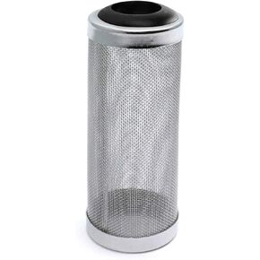 Ailindany 16mm Aquarium Inflow Inlet Filter Stainless Steel Fish Shrimp Mesh Net Filter Guard，Fish Tank Intake Strainer Pre-Filter Cover