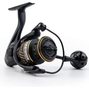 Goture Spinning Reels, Stainless Steel Ball Bearings for Saltwater Freshwater Spinning Fishing Reel, Nylon Frame, 5.2:1 Gear Ratio Ultra Smooth Fishing Reel 1000