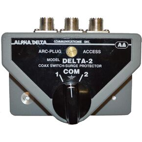 DELTA-2B Delta-2 Alpha Delta Original 2-Position Coax Switch, SO-239, 2KW - 500MHz in Saudi Arabia
