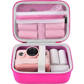 حقيبة طباعة فورية لكاميرا الأطفال متوافقة مع كاميرا وورق طباعة بدون حبر للأطفال، حامل كاميرا تعليم ألعاب الأطفال للصور، إكسسوارات سيلفي للكاميرا الرقمية لتخزين السفر - حقيبة فقط in Kuwait