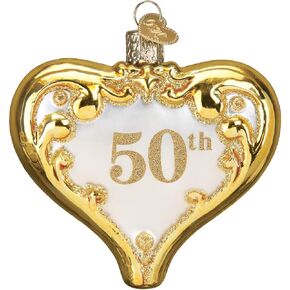 Old World Christmas 50th Anniversary Heart in Kuwait