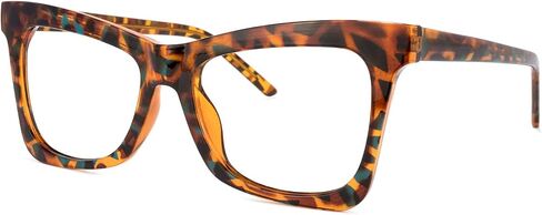 Zeelool Stylish TR90 Oversized Butterfly Blue Light Blocking Glasses for Women Yaritza OT006813 in Saudi Arabia
