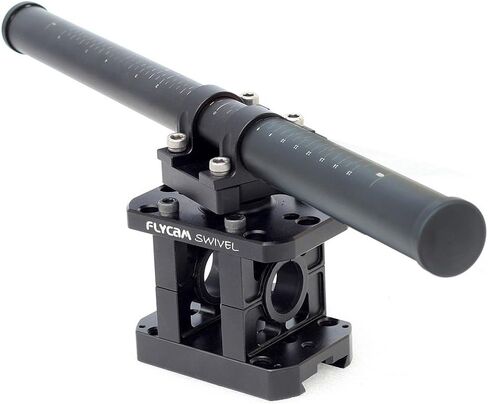 فلاي كام لوحة محول رونين دوارة لجهاز رونين جيمبالز وكامتري فليكسي ريج | ملحق للصيد 360 درجة والتتبع والقيادة، لدي جيه اي رونين/رونين ام/رونين ام اكس الافضل للتصوير بدون تعب (SW-015-00) in Kuwait